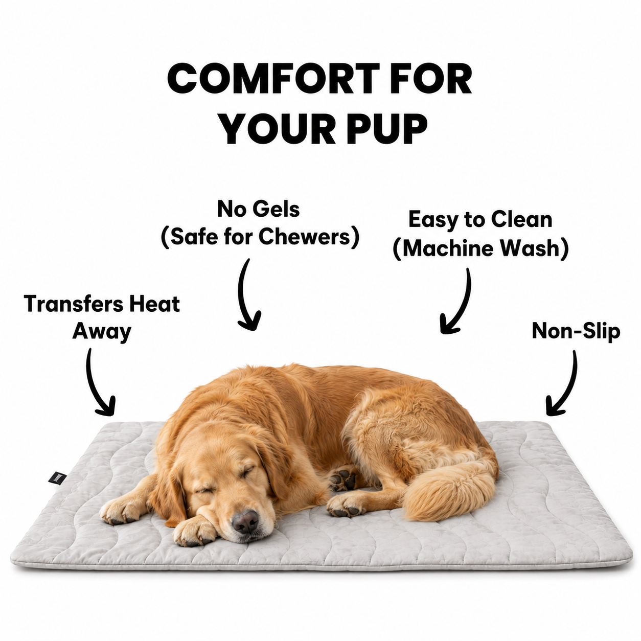 PupCoolMat: Kühlmatte für Hunde